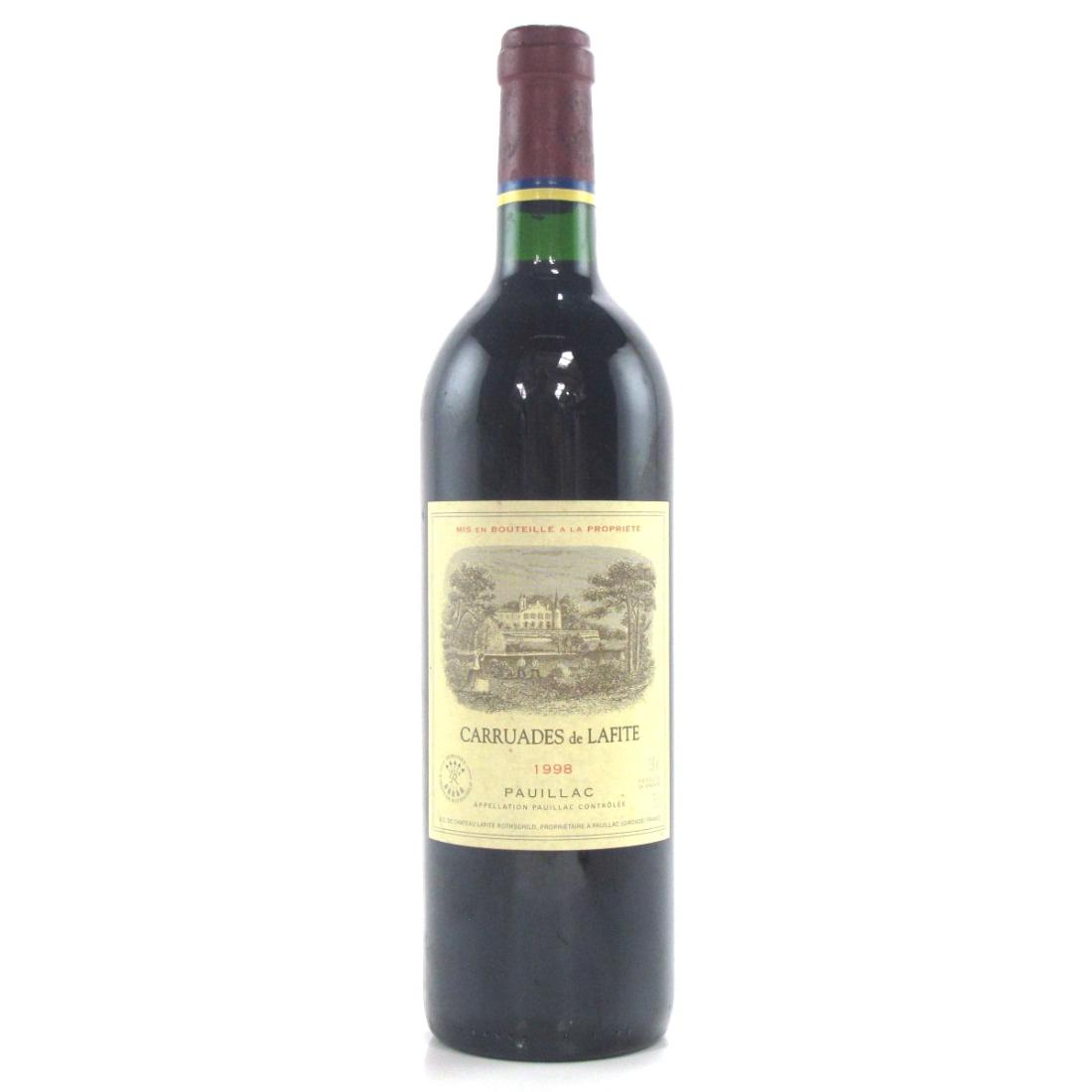 Image for Carruades De Lafite 1998 Pauillac