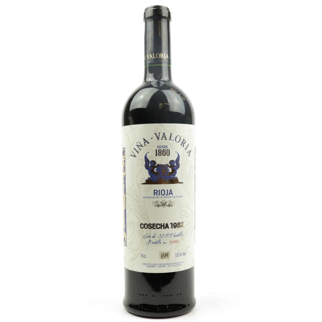 Vina Valoria 1982 Rioja Wine | Wine Auctioneer