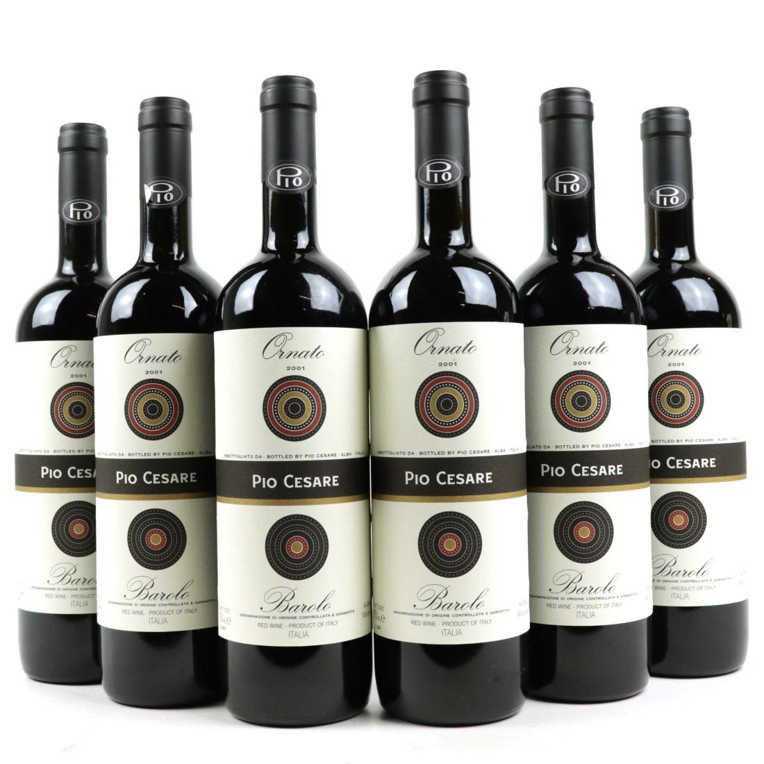 Image for Pio Cesare Ornato 2001 Barolo 6x75cl / OWC
