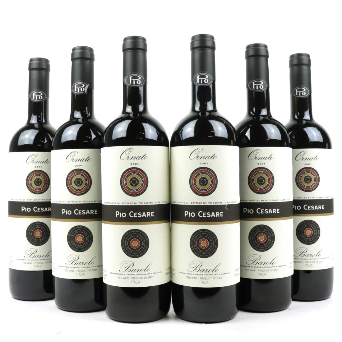 Image for Pio Cesare Ornato 2001 Barolo 6x75cl / OWC