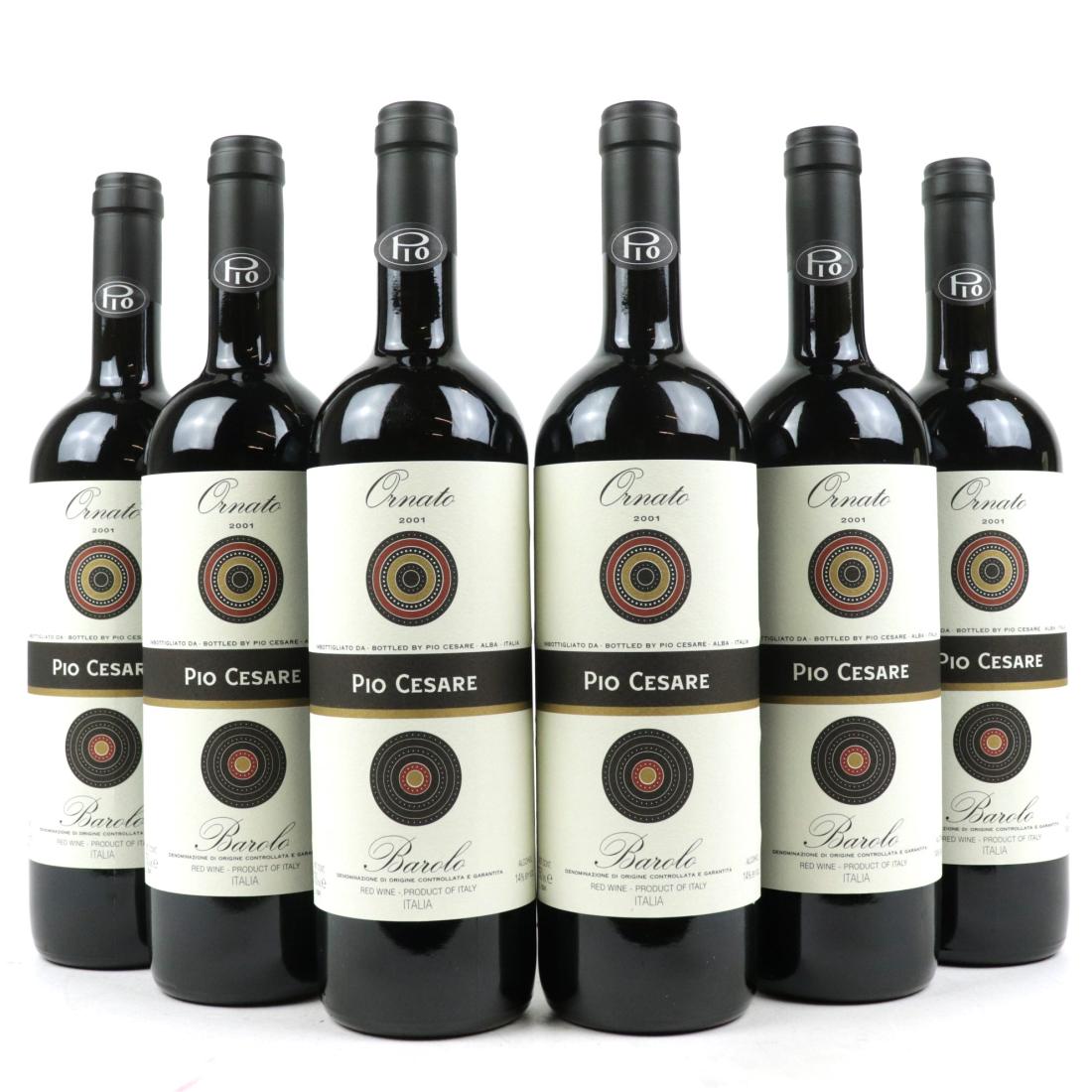 Image for Pio Cesare Ornato 2001 Barolo 6x75cl / OWC