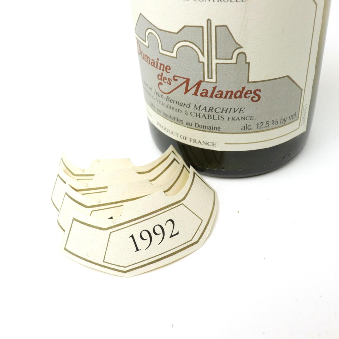 Image for Dom. des Malandes 1992 Chablis