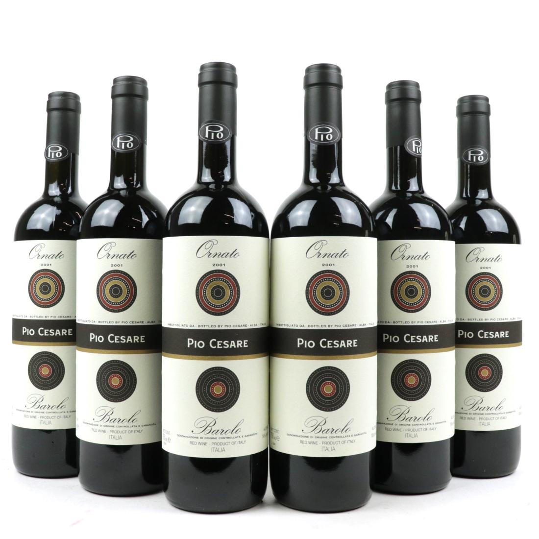Image for Pio Cesare Ornato 2001 Barolo 6x75cl / OWC