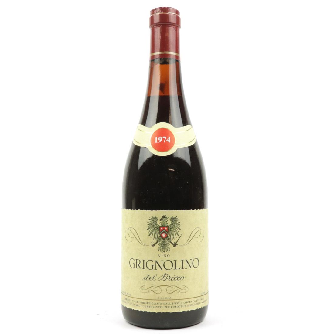 Image for G.Carnevale 1974 Grignolino Del Bricco