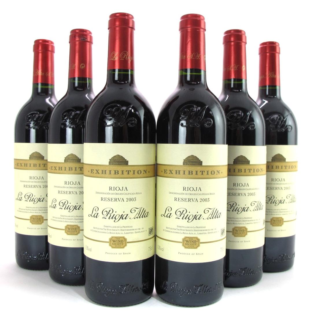 Image for La Rioja Alta 2003 Rioja Reserva