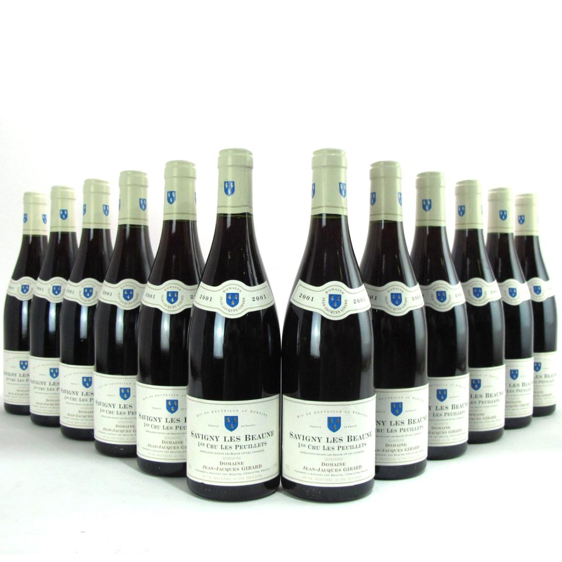 Image for Dom. J.J.Girard Les Peuillets 2001 Savigny-Les-Beaune 1er-Cru