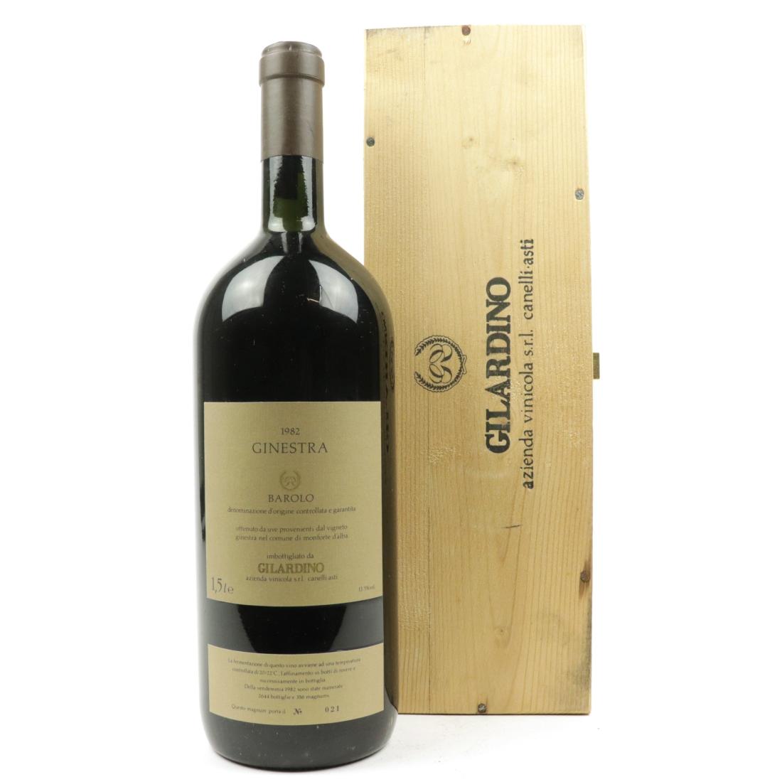Image for Gilardino Ginestra 1982 Barolo 150cl / OWC