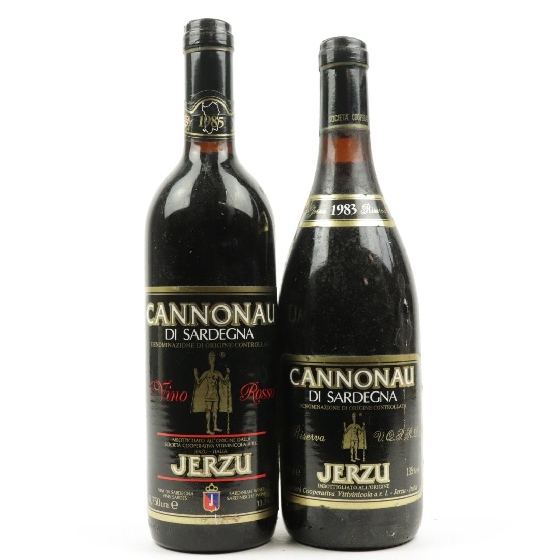 Image for Societa Cooperativa Vinicola Cannonau 1983 & 1985 Jerzu