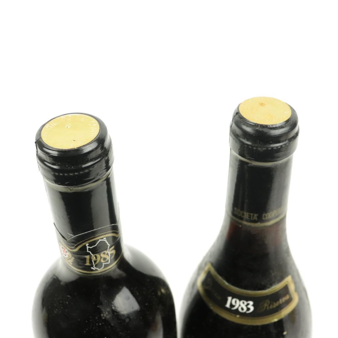 Image for Societa Cooperativa Vinicola Cannonau 1983 & 1985 Jerzu