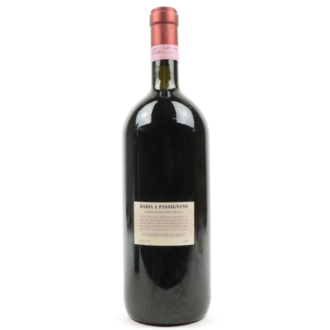 Image for Antinori Badia A Passignano 1996 Chianti Classico Riserva