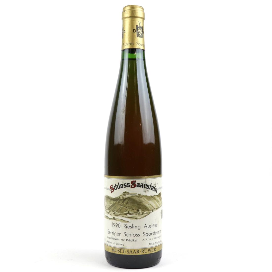 Image for Schloss Saarstein Serriger Schloss Saarsteiner Riesling Auslese 1990 Mosel