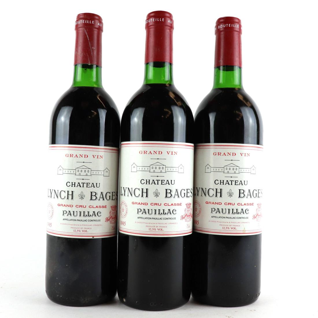 Ch. Lynch-Bages 1985 Pauillac 5eme-Cru 3x75cl