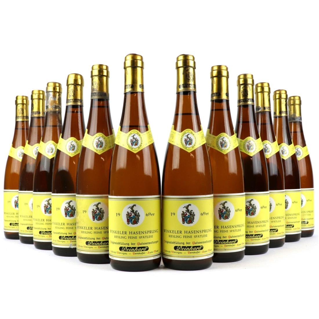 Image for Deinhard Winkeler Hasensprung Riesling Spatlese 1969 Rheingau