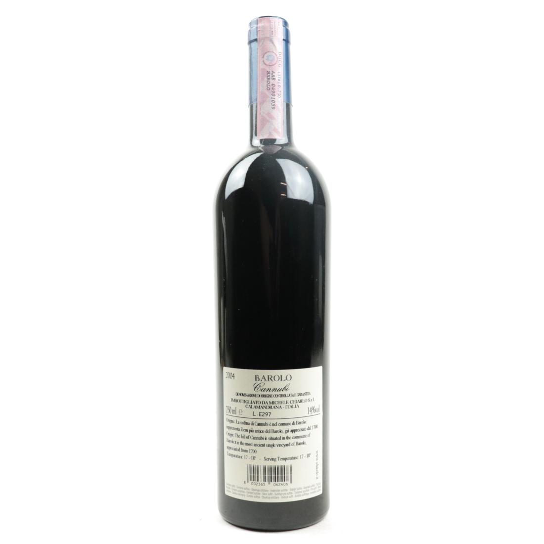 Image for M.Chiarlo Cannubi 2004 Barolo