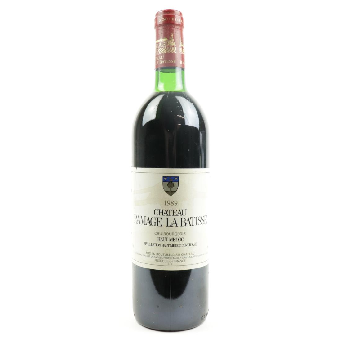 Image for Ch. Ramage La Batisse 1989 Haut-Medoc