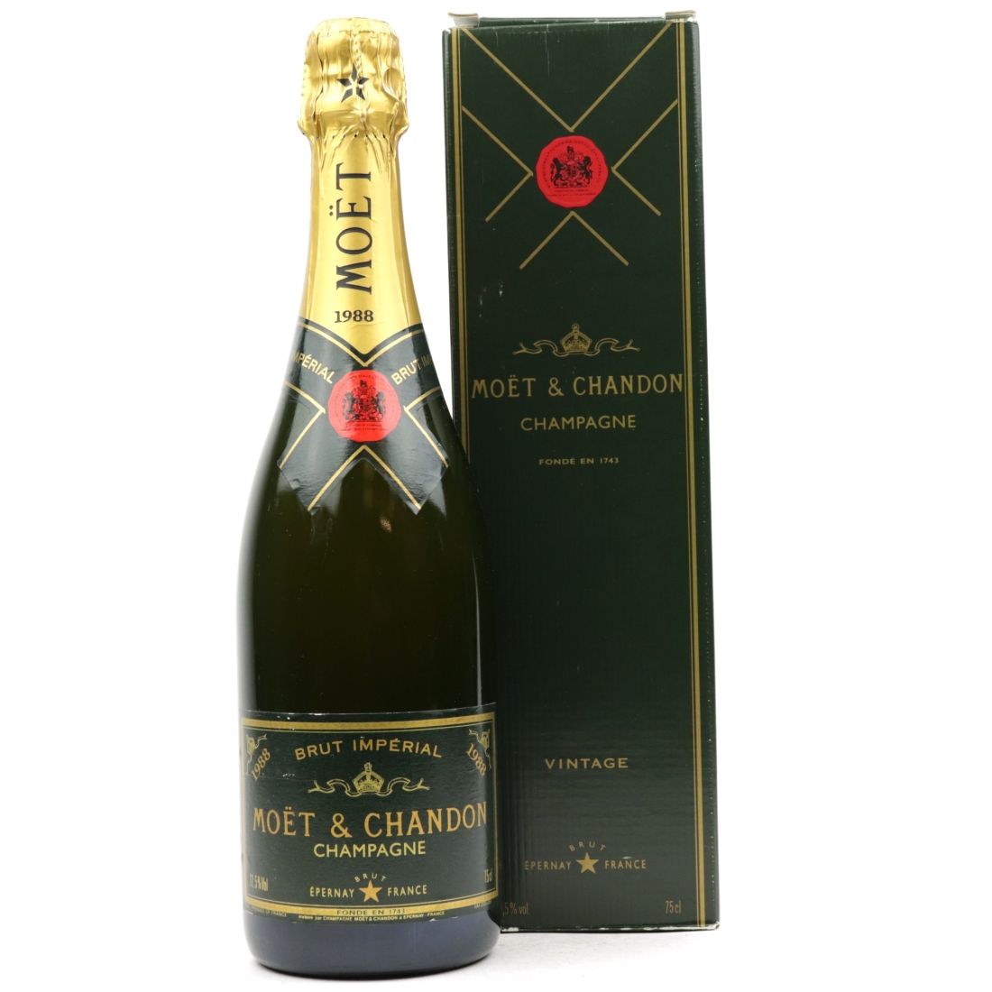 Moet & Chandon 1988 Vintage Champagne Wine | Wine Auctioneer