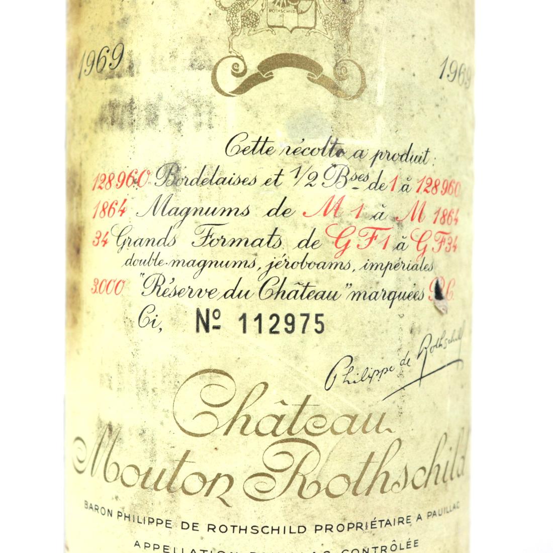 Image for Ch. Mouton-Rothschild 1969 Pauillac 1er-Cru