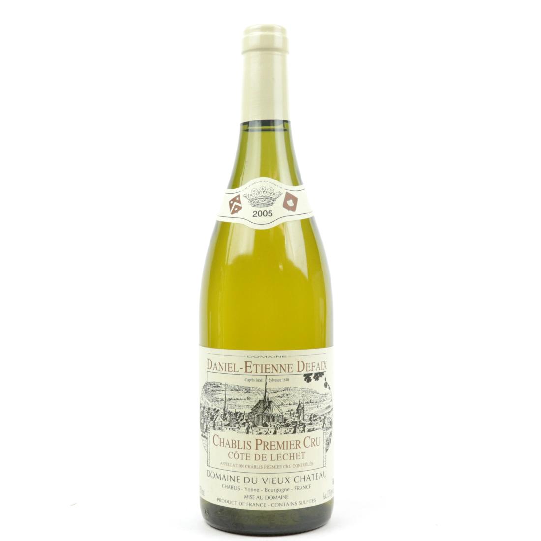 Image for Dom. D.E.Defaix Cote De Lechet 2005 Chablis 1er-Cru