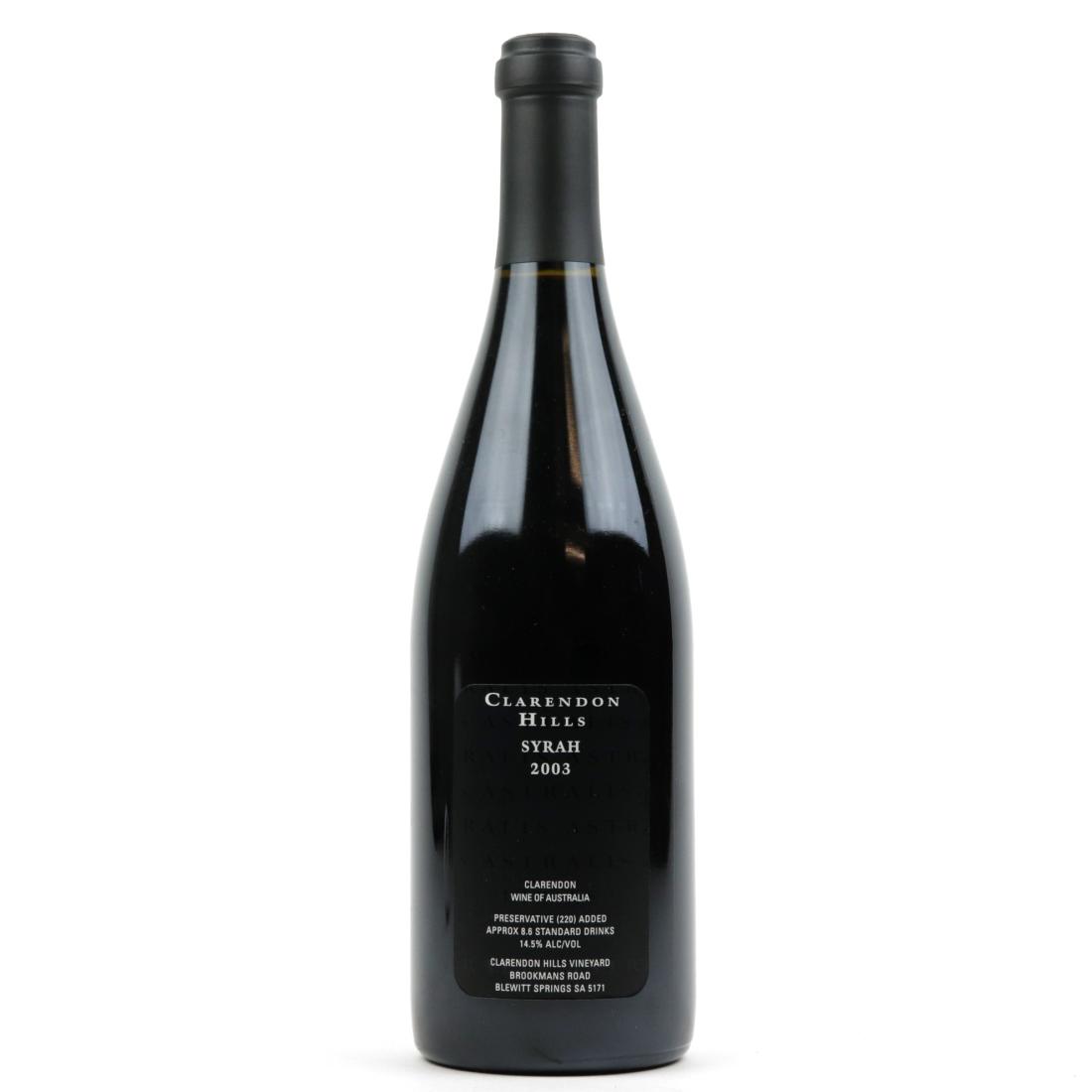Image for Clarendon Hills Astralis Syrah 2003