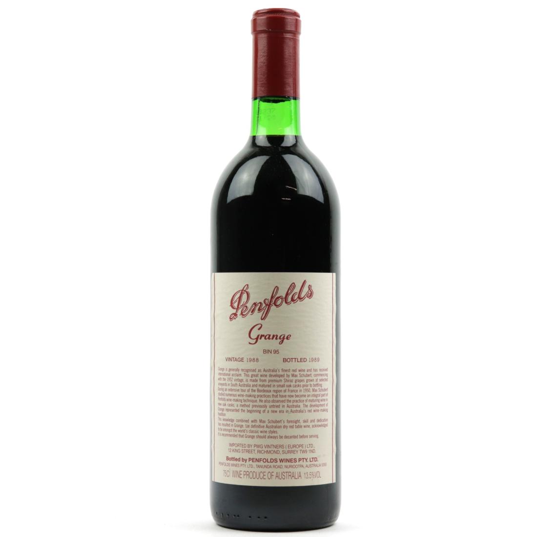 Image for Penfolds Grange 1988 South Australia