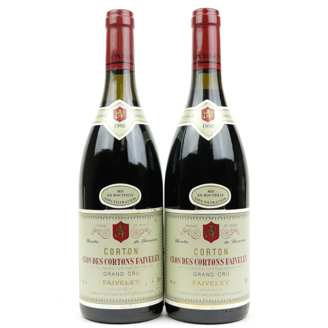 Image for Faiveley Clos Des Cortons Faiveley 1998 Corton Grand-Cru