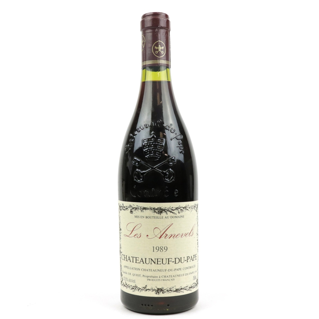 J.R.Quiot Les Arnevels 1989 Chateauneuf-Du-Pape