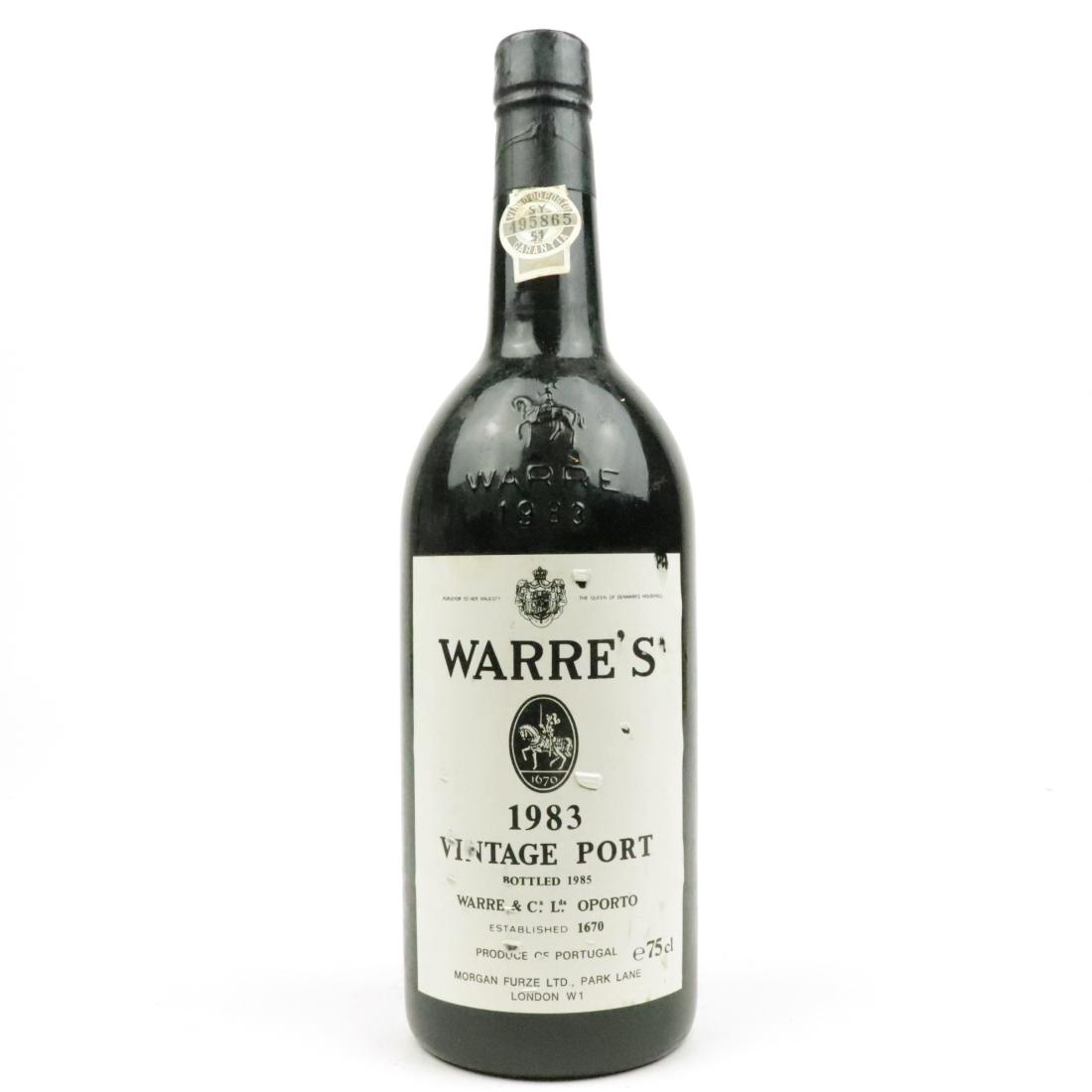 Image for Warre's 1983 Vintage Port