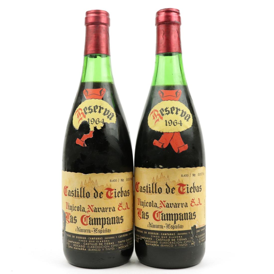Image for Castillo De Tiebas Las Campanas 1964 Navarra Reserva