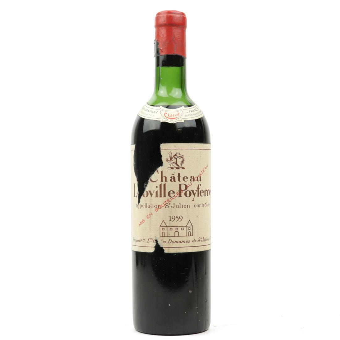 Image for Ch. Leoville Poyferre 1959 St-Julien 2eme-Cru