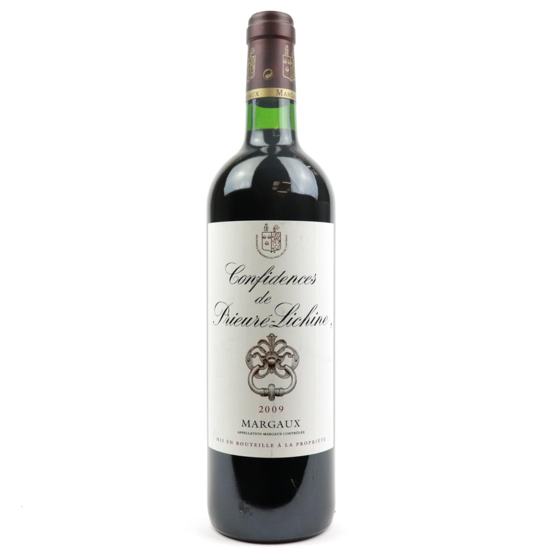 Image for Confidences De Prieure-Lichine 2009 Margaux