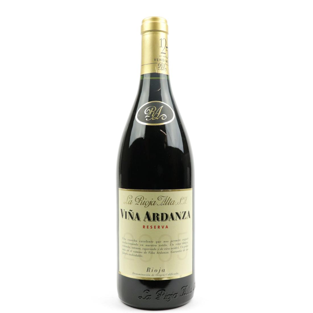 Image for Vina Ardanza 2005 Rioja Reserva