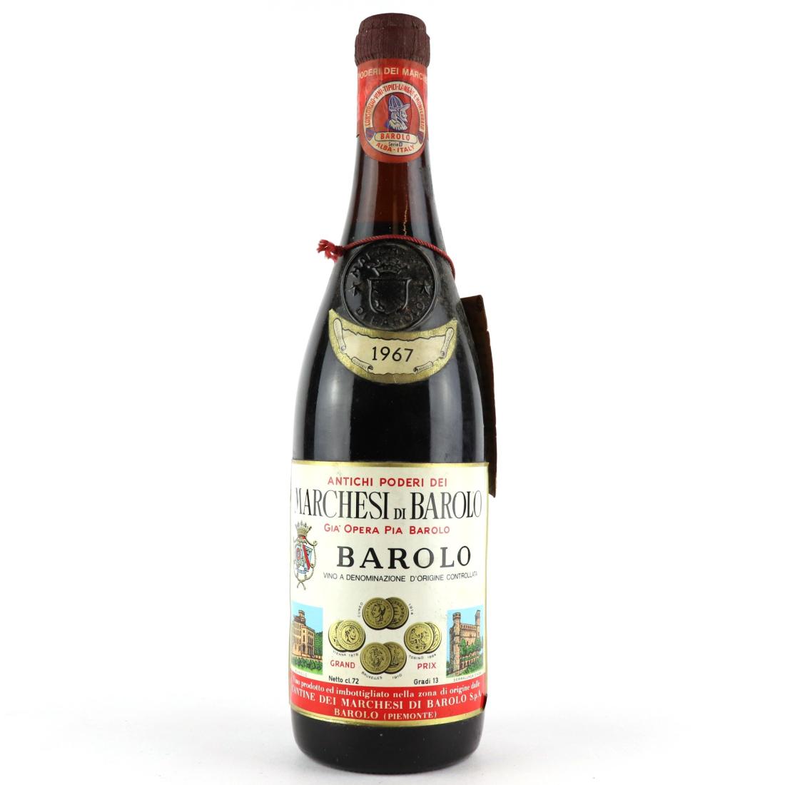 Image for Marchesi Di Barolo 1967