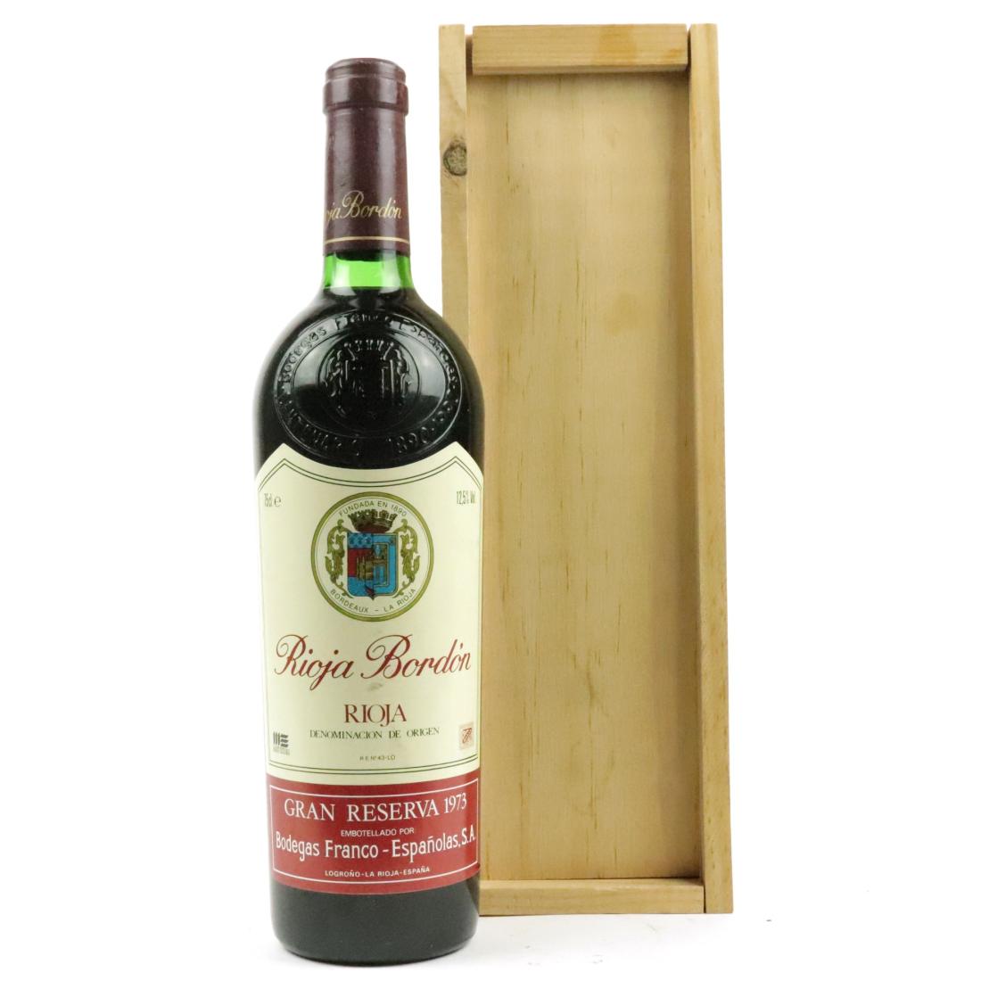 Image for Bordon 1973 Rioja Gran Reserva