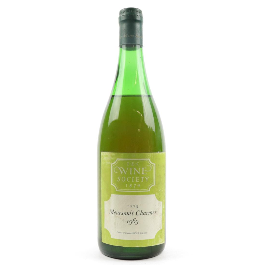 Image for Wine Society Charmes 1969 Meursault