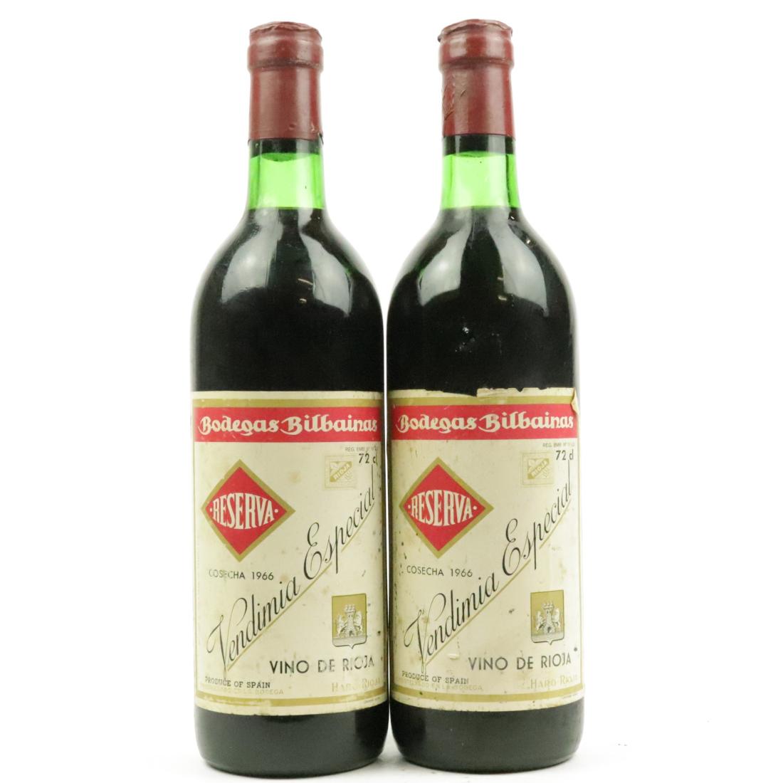 Image for Bilbainas Vendimia Especial 1966 Rioja Reserva