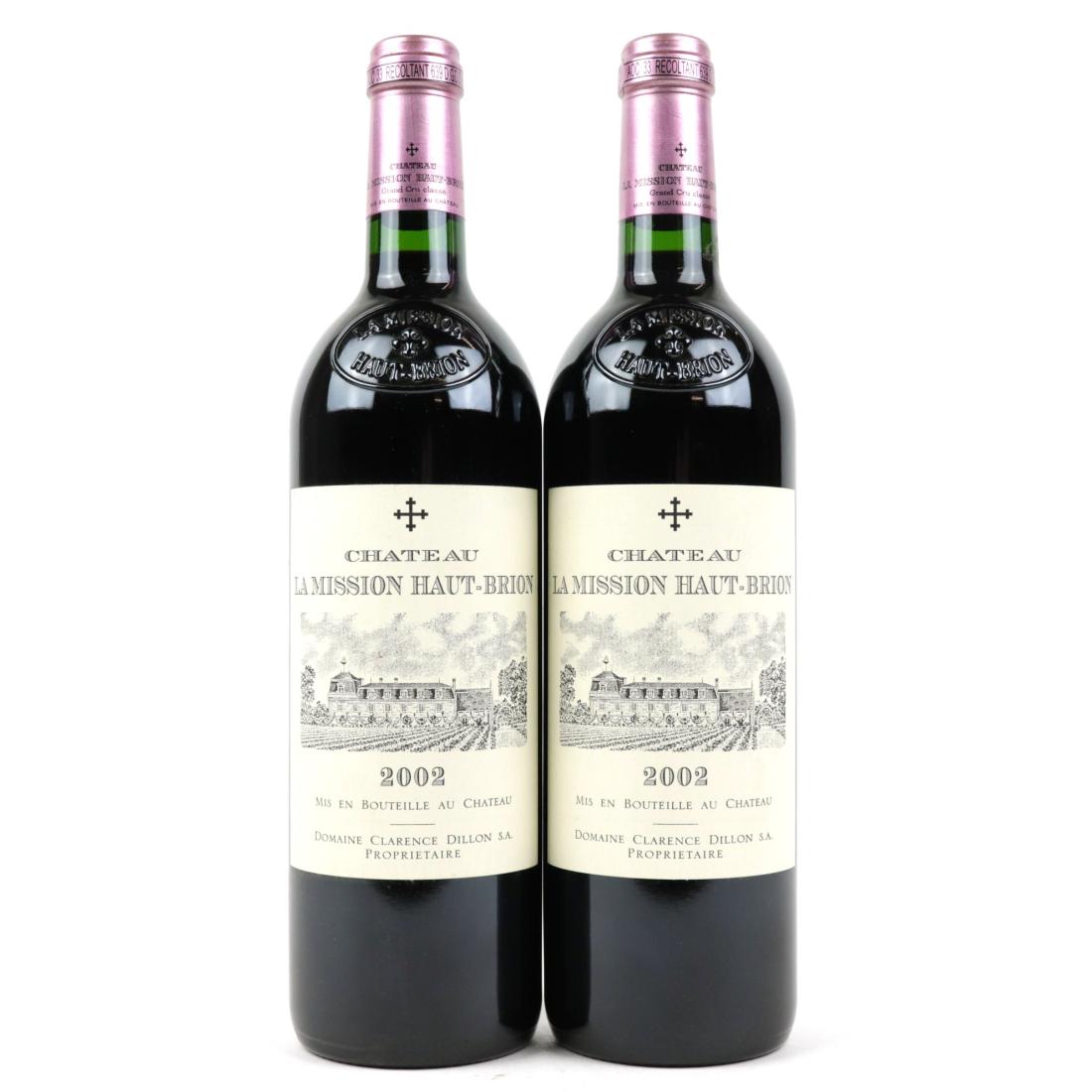Ch. La Mission Haut Brion 2002 Graves Grand-Cru 2x75cl