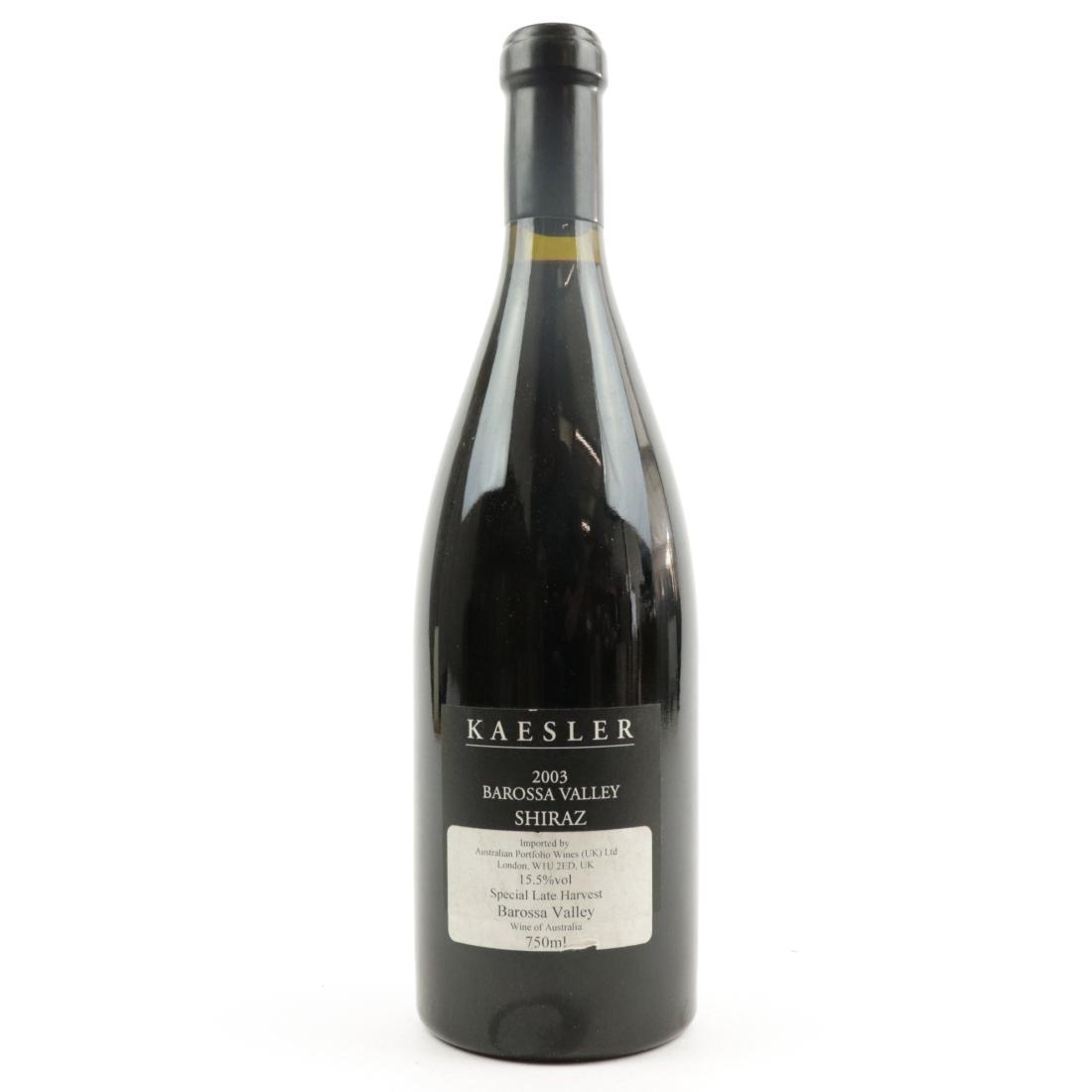 Image for Kaesler Old Bastard Shiraz 2003 Barossa