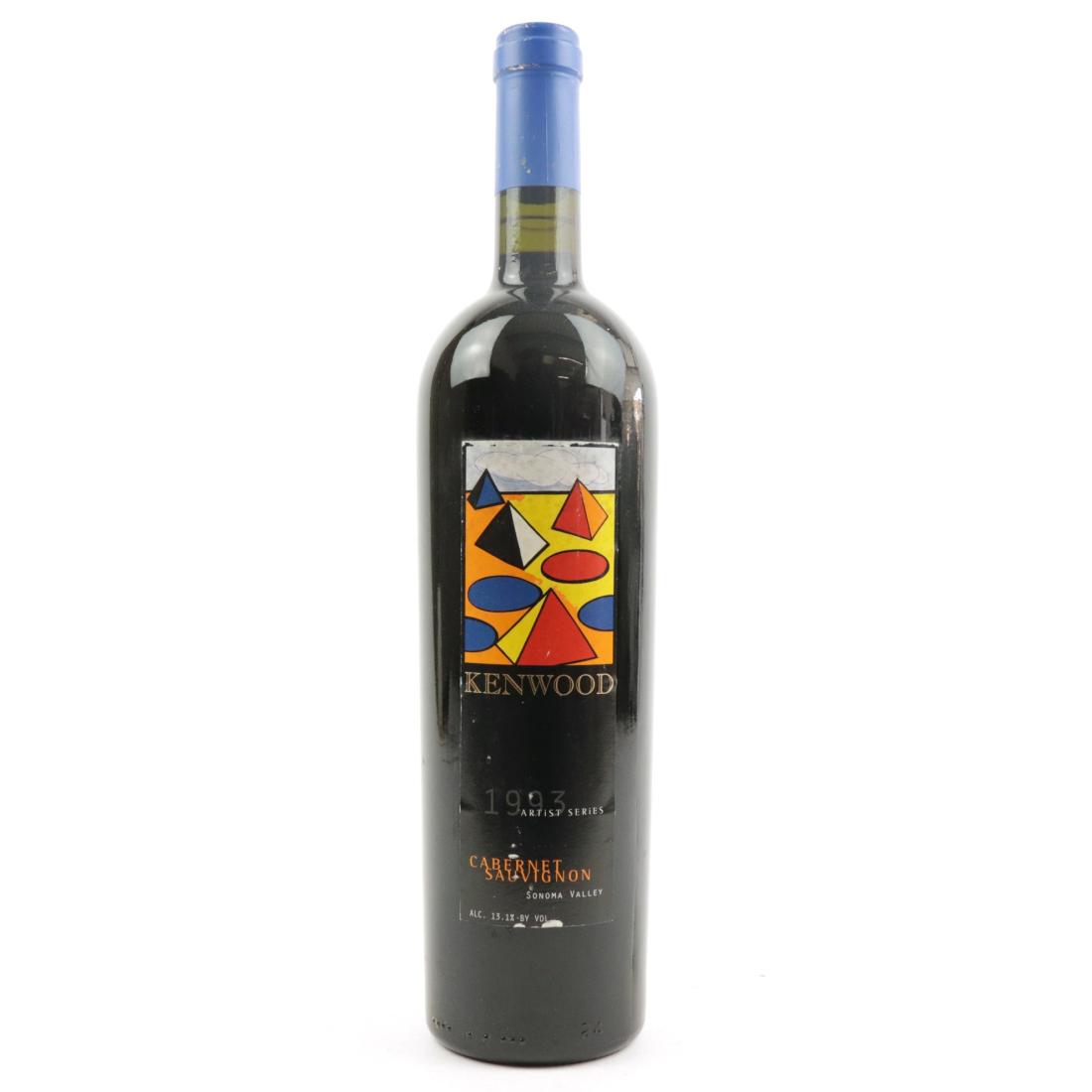 Image for Kenwood Artist Series Cabernet Sauvignon 1993 Sonoma