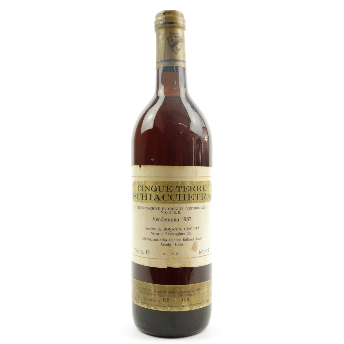 B.Giacinta Schiacchetra 1987 Cinque Terre​