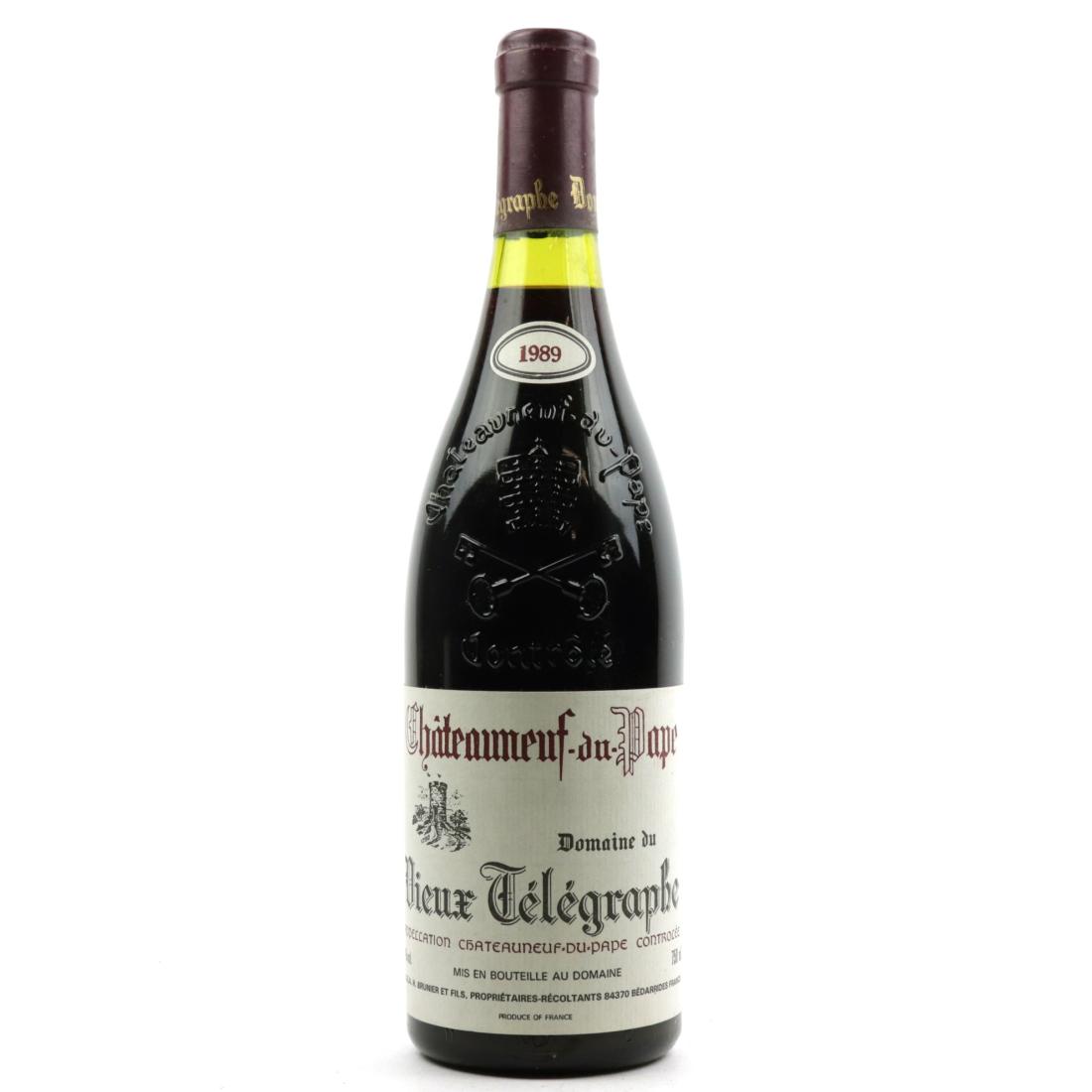 Dom. Du Vieux Telegraphe 1989 Chateauneuf-Du-Pape