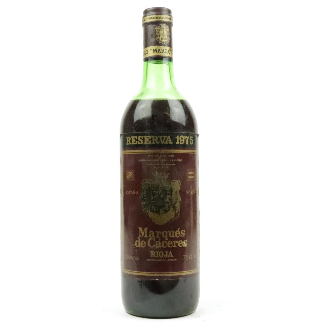 Image for Marques De Caceres 1975 Rioja Reserva