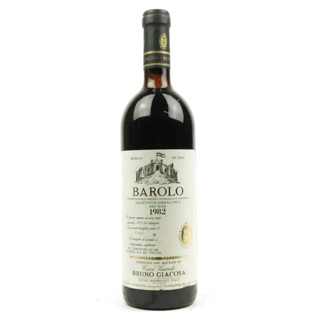 Image for B.Giacosa 1982 Barolo