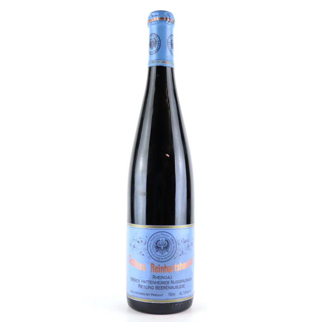 Image for Schloss Reinhartshausen Hattenheimer Nussbrunnen Riesling Beerenauslese 1989 Rheingau