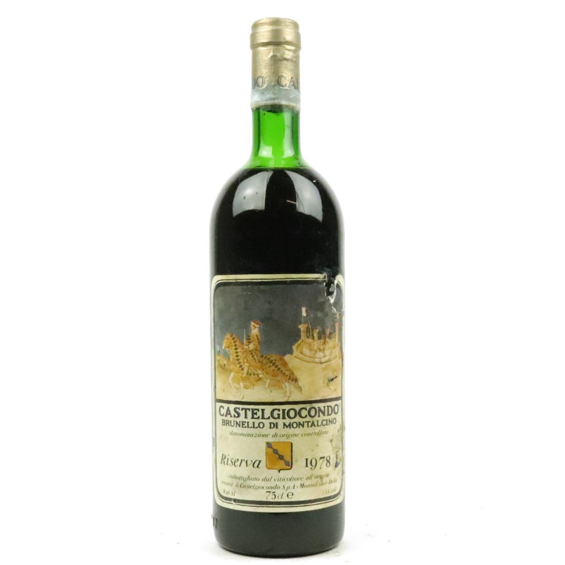 Image for Castelgiocondo 1978 Brunello di Montalcino Riserva
