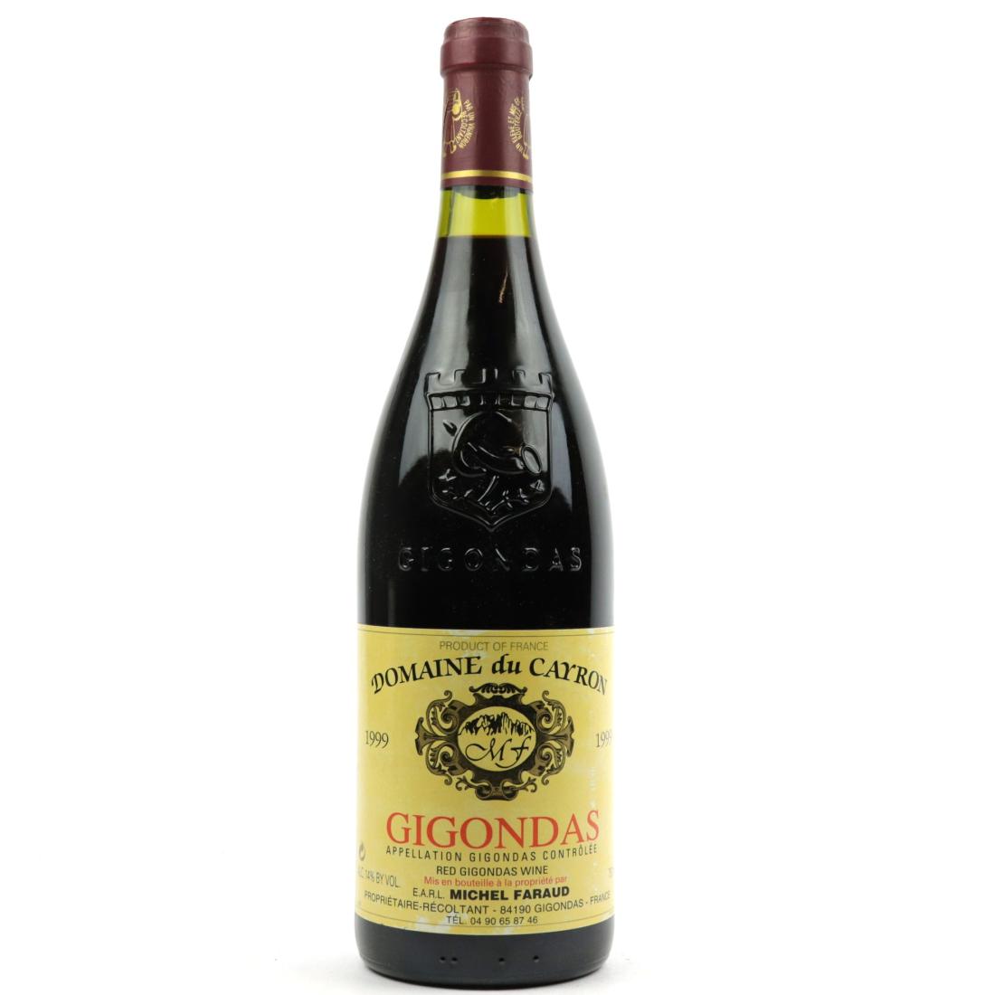 Dom. Du Cayron 1999 Gigondas Wine | Wine Auctioneer