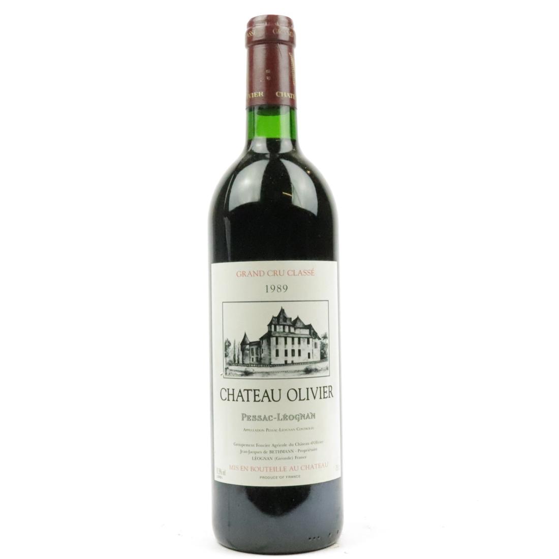 Image for Ch. Olivier 1989 Pessac-Leognan Grand-Cru