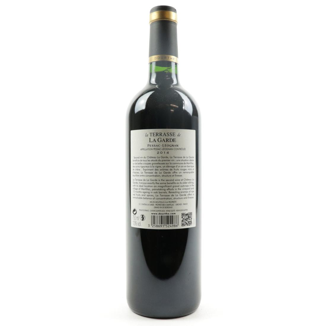 Image for La Terrasse De La Garde 2014 Pessac-Leognan