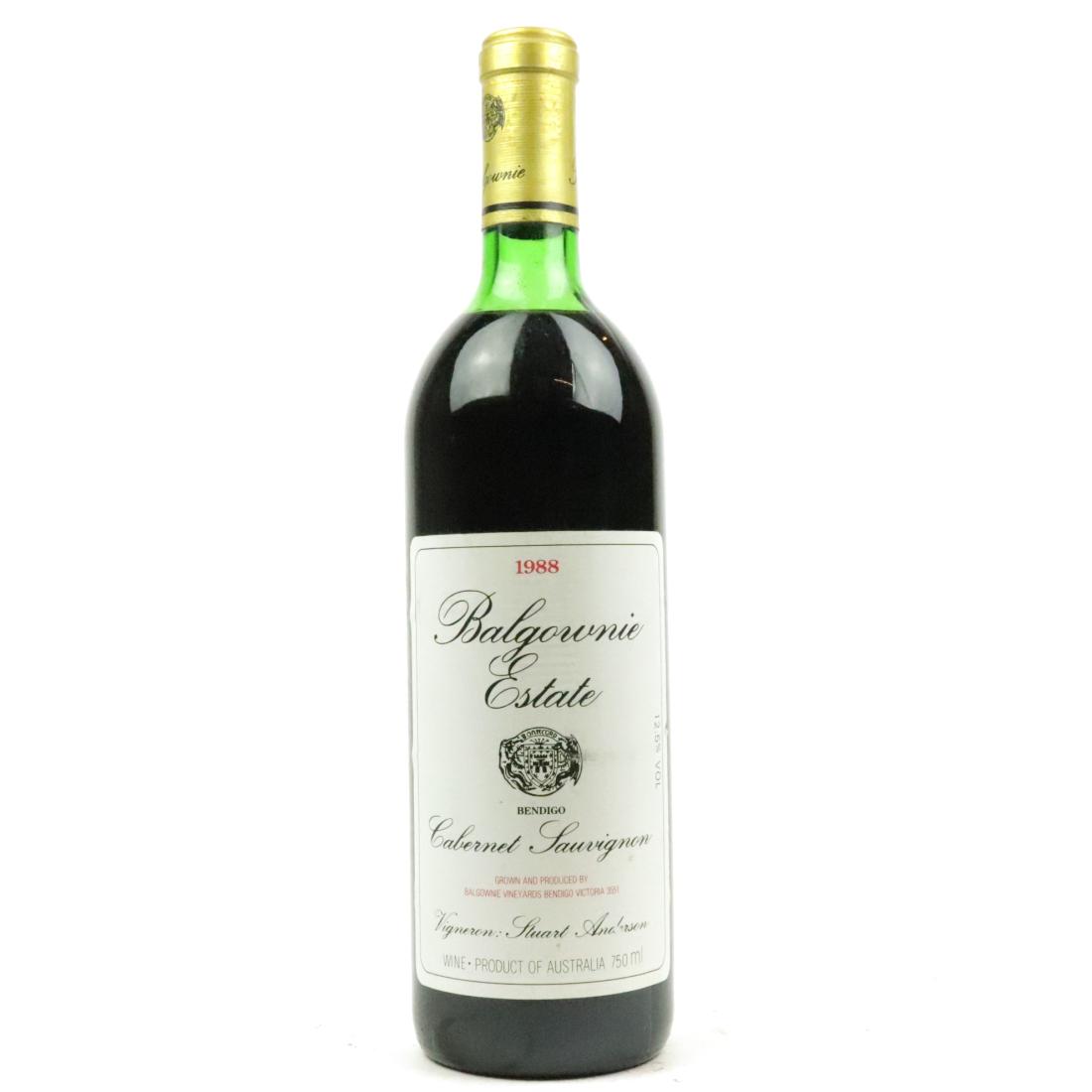 Image for Balgownie Cabernet Sauvignon 1988 Victoria