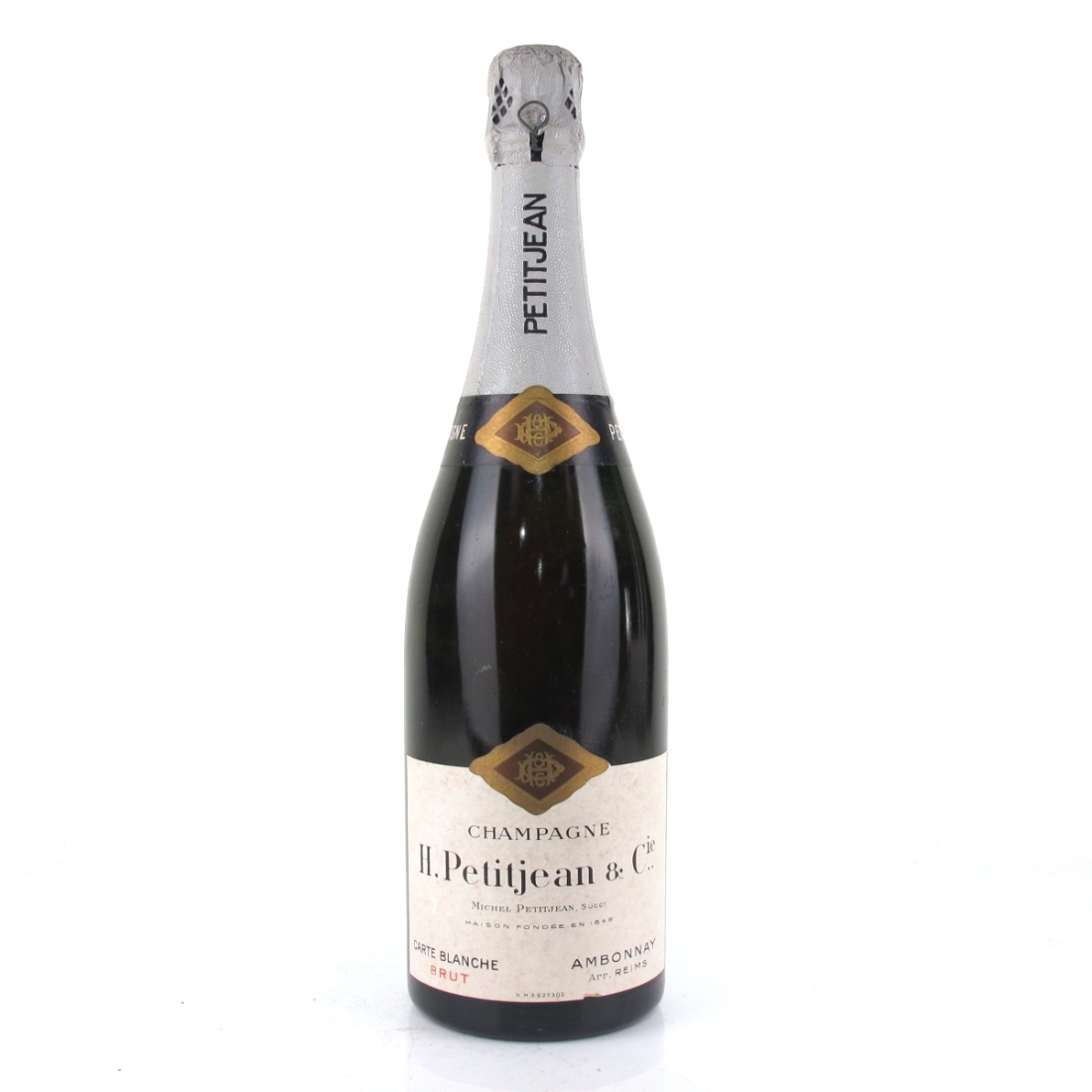 Petitjean \"Carte Blanche\" Brut NV Champagne