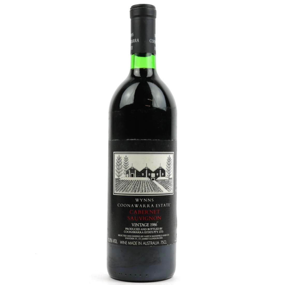 Wynns Cabernet Sauvignon 1986 Coonawarra